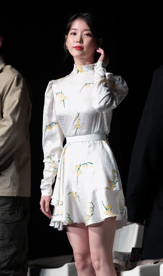 넷플릭스 오리지널 시리즈 '페르소나'의 주인공인 아이유(이지은) / 박동욱 기자 fufus@